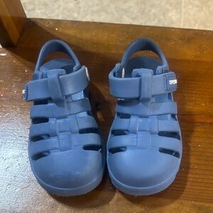 Size 5 Sperry Blue Coastal Break lightweight Hook & Loop sandals.  In EUC!